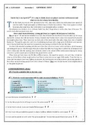 English Worksheet: test