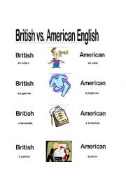 British vs Ameican English 