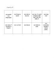 English Worksheet: clothes