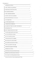 English Worksheet: Asking Questions