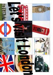 English Worksheet: My London Book