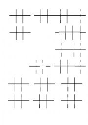 English Worksheet: Tic tac toe Game with past simle