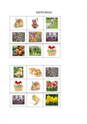 Easter bingo