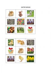 Easter bingo