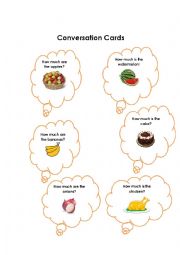 Conversation Cards (Food)