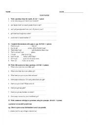 Test Paper