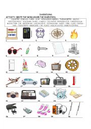 English Worksheet: inventions who changed the world