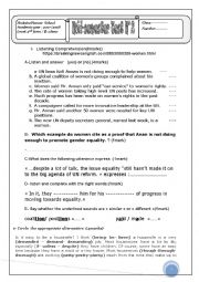 2nd formers tunisian schools 2nd semester test