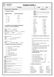 English Worksheet: Present continuous worksheet