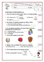 mid-semester 2-test 1, 7th form