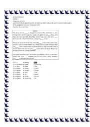 English Worksheet: ICFES EXERCISES