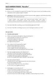 English Worksheet: Nosedive