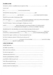 English Worksheet: SIMPLE FUTURE