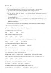 English Worksheet: The Oscars 2018