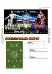 English Worksheet: Football Oriented Elementary Test