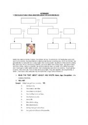 English Worksheet: FAMILY