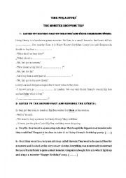 English Worksheet: THE MONSTER SHOPPING TRIP