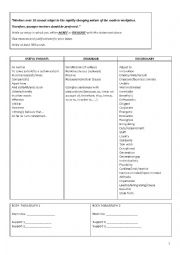 English Worksheet: Opinion Essay 