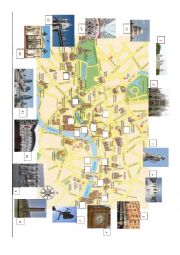 English Worksheet: Map of London 