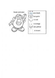 English Worksheet: Parts of the face