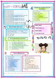 English Worksheet: Toy by Netta