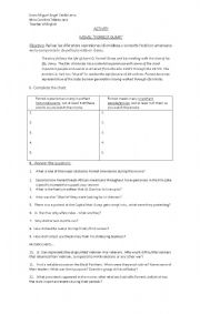 English Worksheet: FORREST GUMP