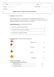 Mid semester test for beginners