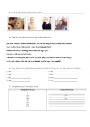English Worksheet: Object Pronoun with the movie Sweet Home Alabama