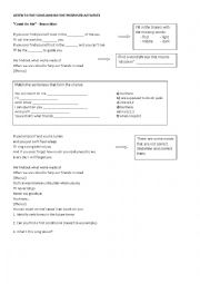English Worksheet: Count on me by Bruno Mars