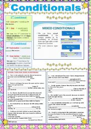 English Worksheet: 2nd, 3rd and Mixed Conditionals