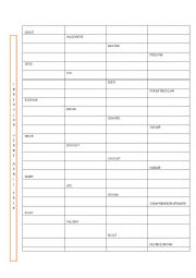 exam irregular verbs