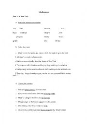 English Worksheet: Madagascar