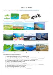 LANDFORMS- Geographical Features