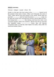 English Worksheet: Shrek