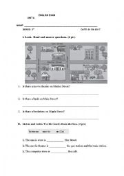 English Worksheet: worksheet