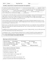 English Worksheet: J K Rowling