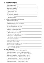 English Worksheet: Footballers activity - Comparatives and superlatives