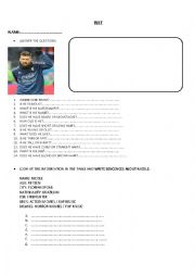 English Worksheet: MESSI