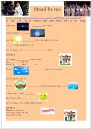 English Worksheet: Stand by Me Song