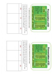 English Worksheet: Past simple regular verbs pronunciation