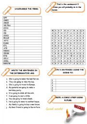 English Worksheet: GOING TO