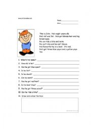 English Worksheet: CELEBRATIONS