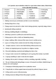 English Worksheet: Investigation