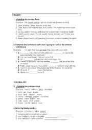 English Worksheet: Intermediate  exercises