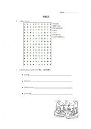 English Worksheet: At the fair