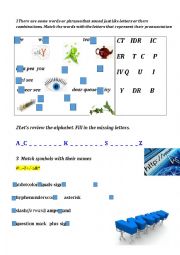 English Worksheet: Business ABC with letter words. Internet addresses (+video link )