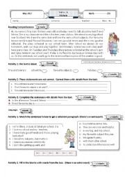 school life test 7th form