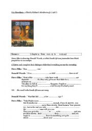 English Worksheet: Cry freedom movie scene extract 1