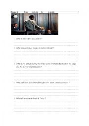 English Worksheet: Cry Freedom movie scene 3