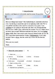 EFL diagnostic test